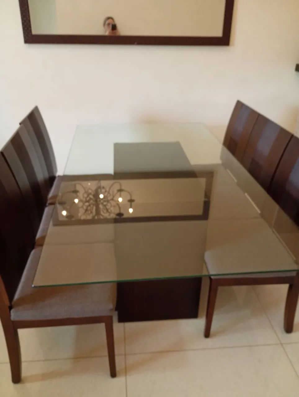 Mesa jantar 6 lugares  - Foto 2