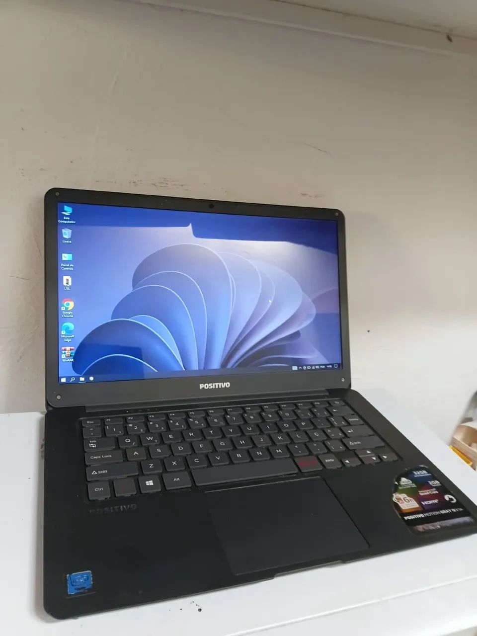 Notebook Positivo Quad Core / Funcionando perfeitamente / Só no ponto de uso !! - Foto 3