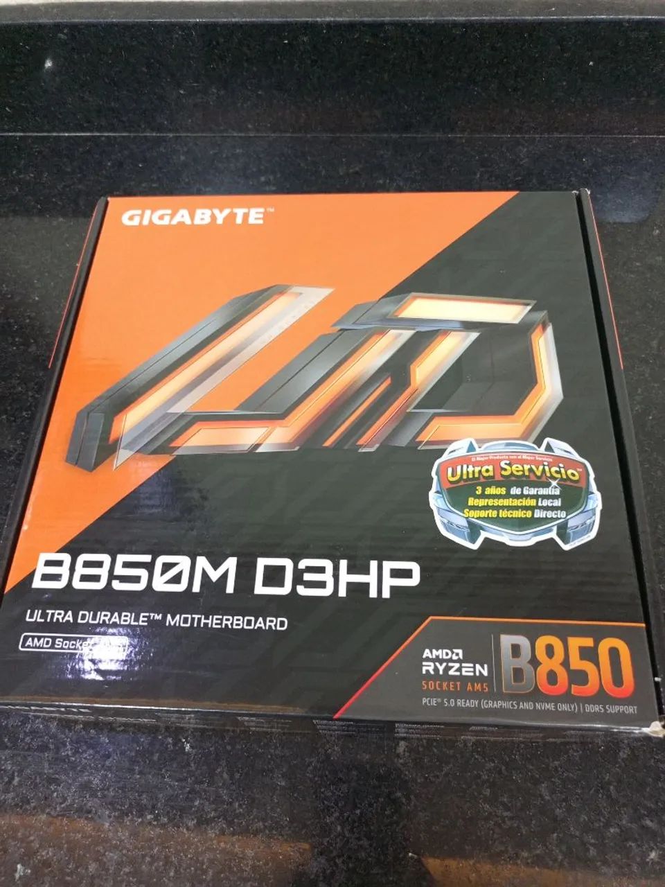 Placa B850M D3HP - Nova 