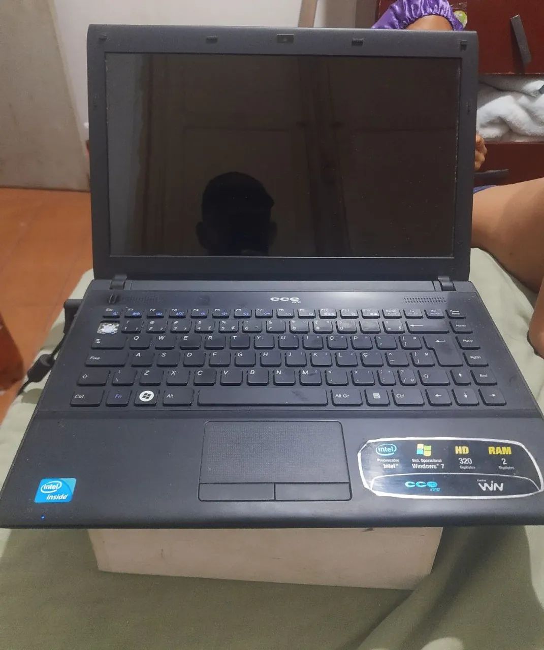 Notebook CCE HD DE 500 GIGAS 4 DE RAM WINDOWS 10 SO PEGA NA TOMADA - Foto 3