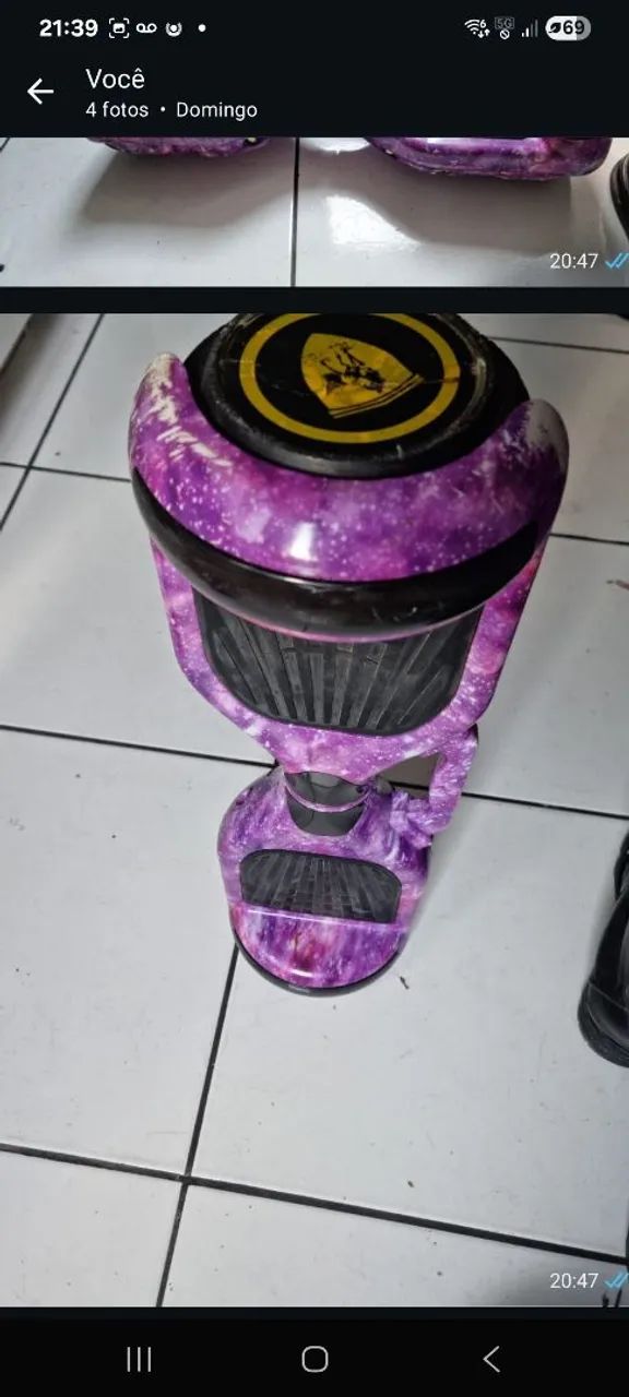 Hoverboard com som e led  - Foto 2