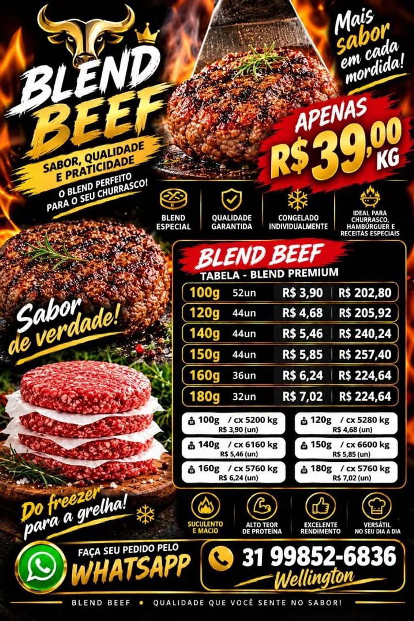 Fabricação de Carnes para Hambúrguer Artesanal  - Foto 3