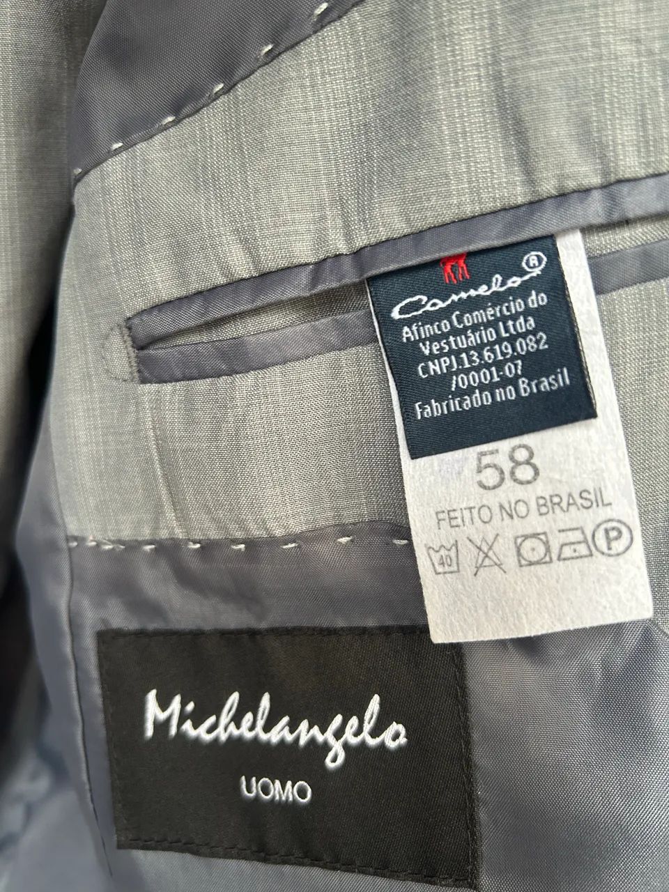 Conjunto de Terno Michelangelo Uomo. - Foto 3