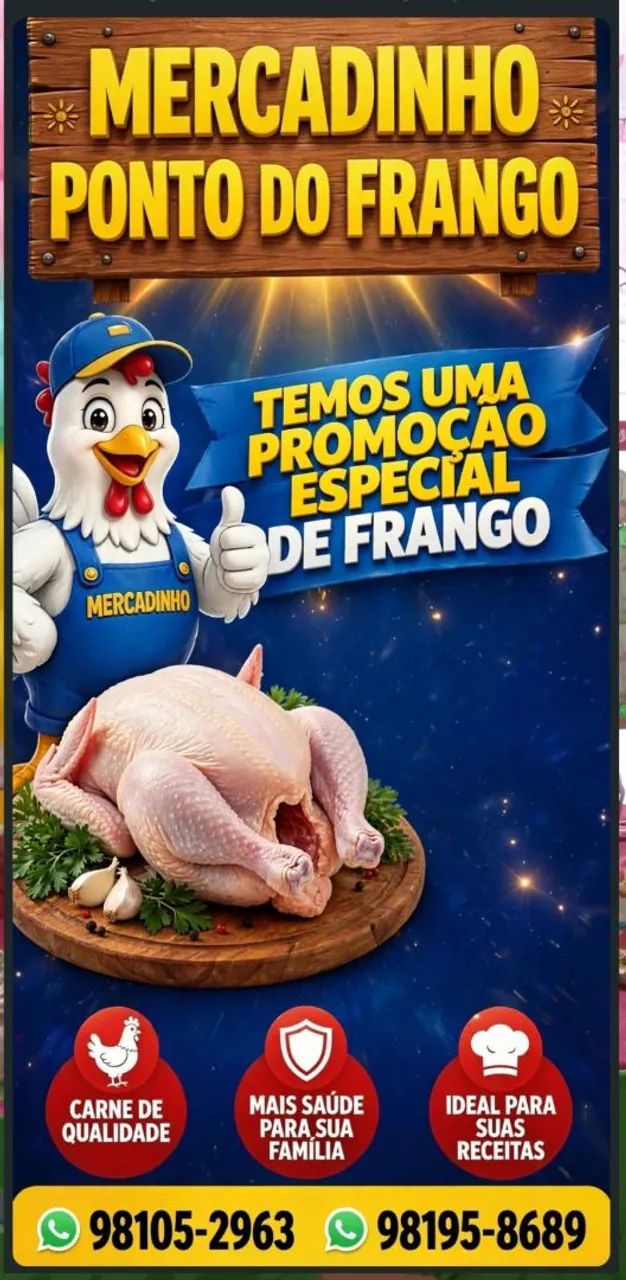 Frango fresco 8.99