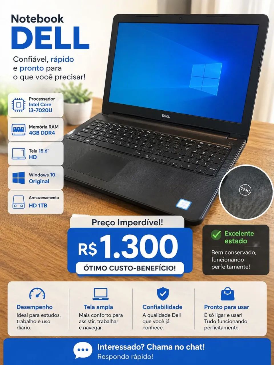Notebook Dell Inspiron 