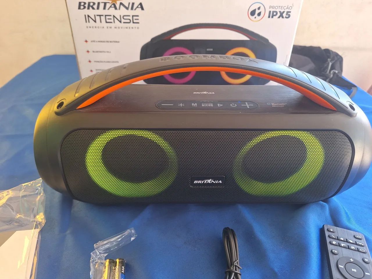 Caixa de som BBS200BT com IPX5 - Foto 5