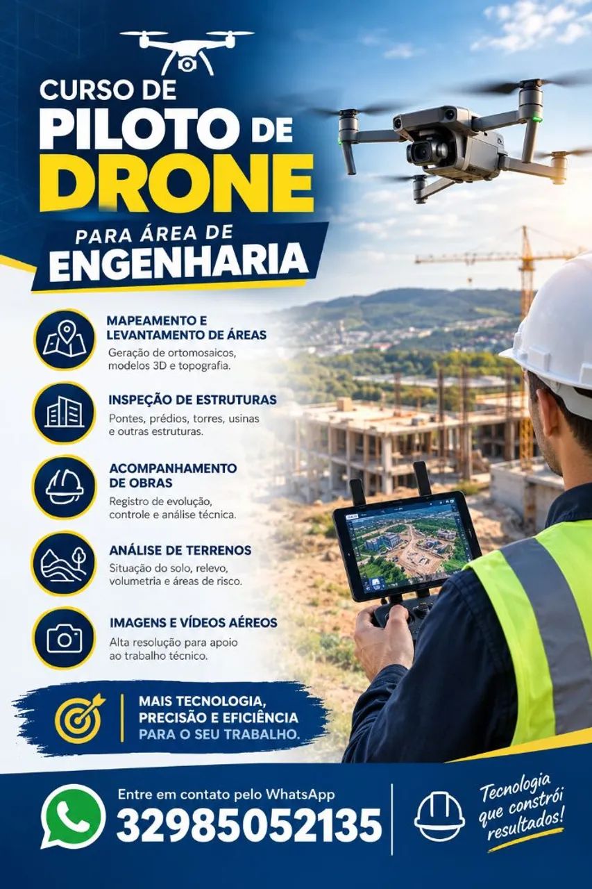 Drone na engenharia 