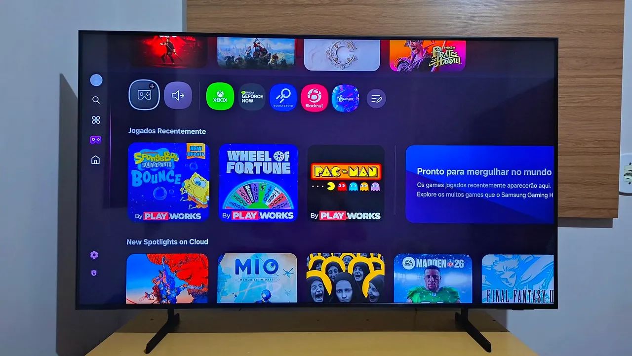 Smart TV Samsung 4K de 55 polegadas - Foto 2