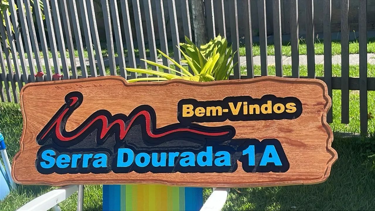 Placa rústica sítio 