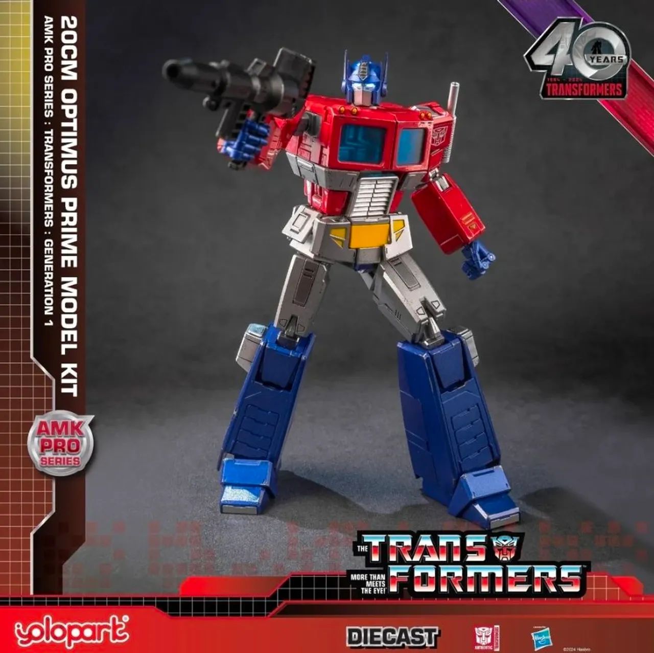 Boneco Articulado Optimus Prime Yolopark - Foto 5
