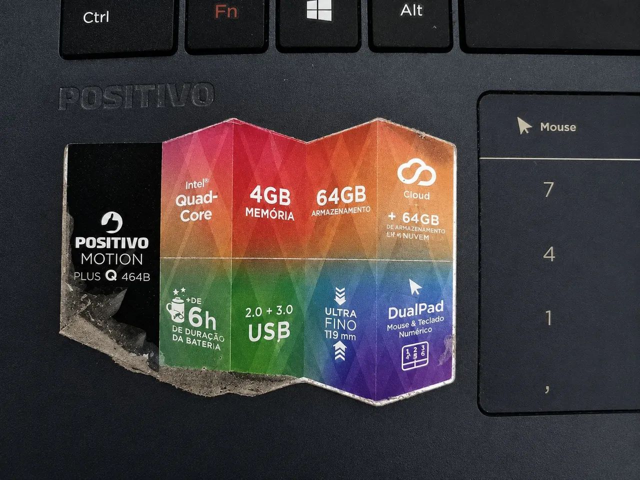 Notebook Positivo Motion Plus Q464B Funcionando perfeitamente (Para Reparo ou Peças) - Foto 2