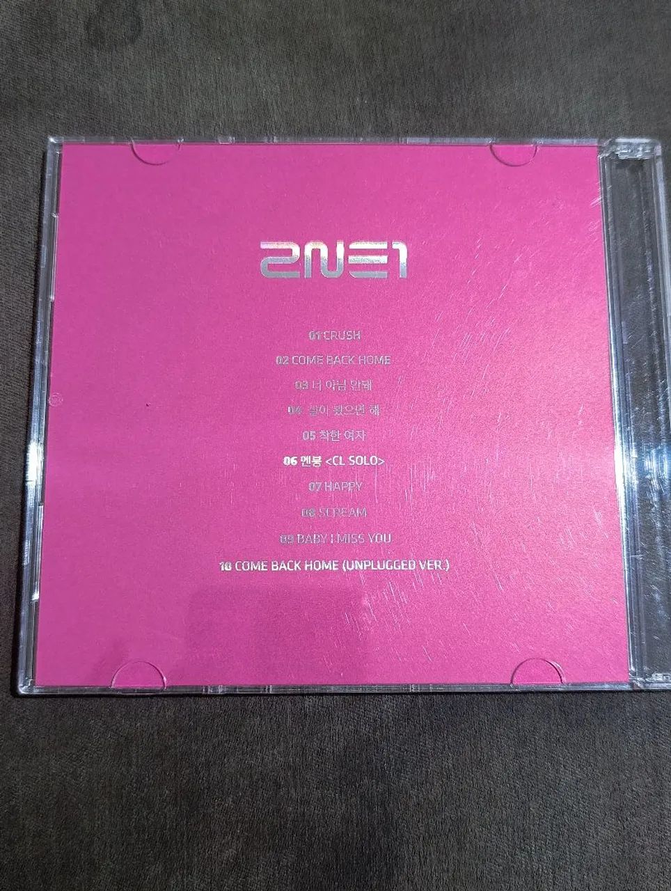 Cd Crush Pink - 2NE1  - Foto 2