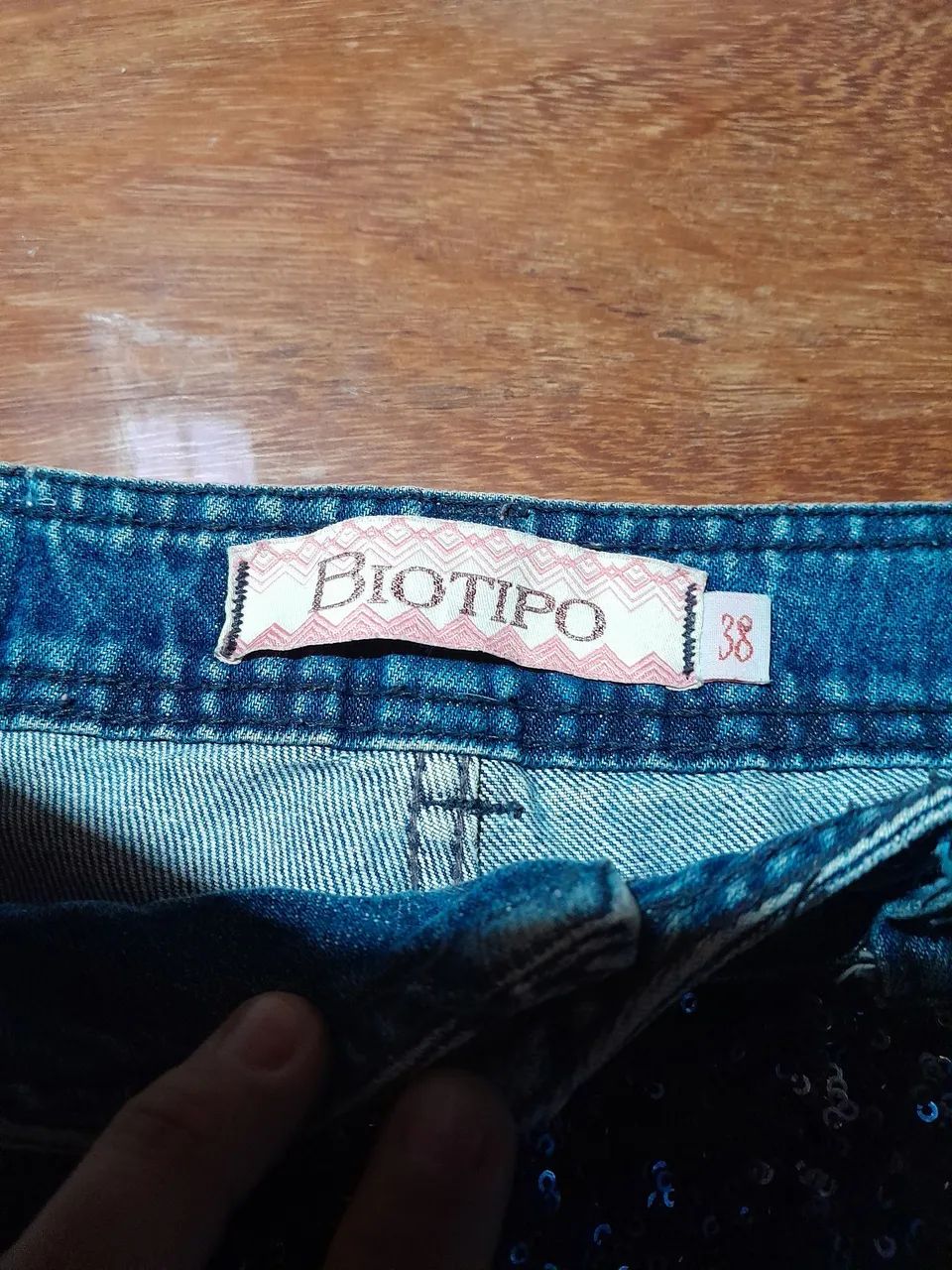 Shorts biótipo bordado tam.38 - Foto 4