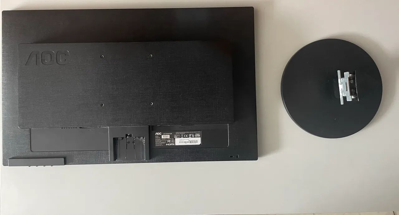 AOC M2470SWH2 modelo de 23,6. Full HD com HDMI e VGA.