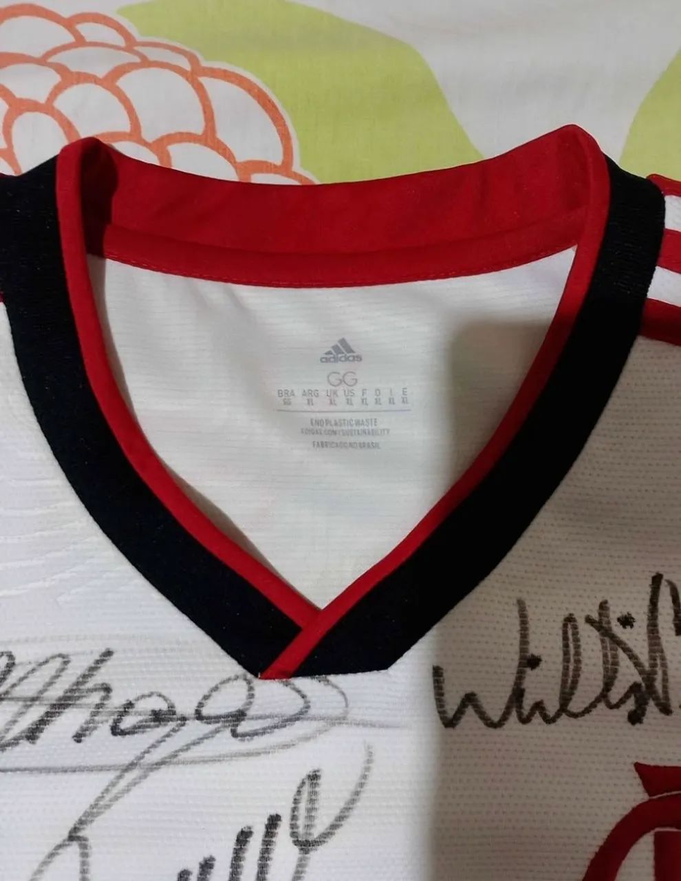 Blusa autografada flamengo - Foto 2