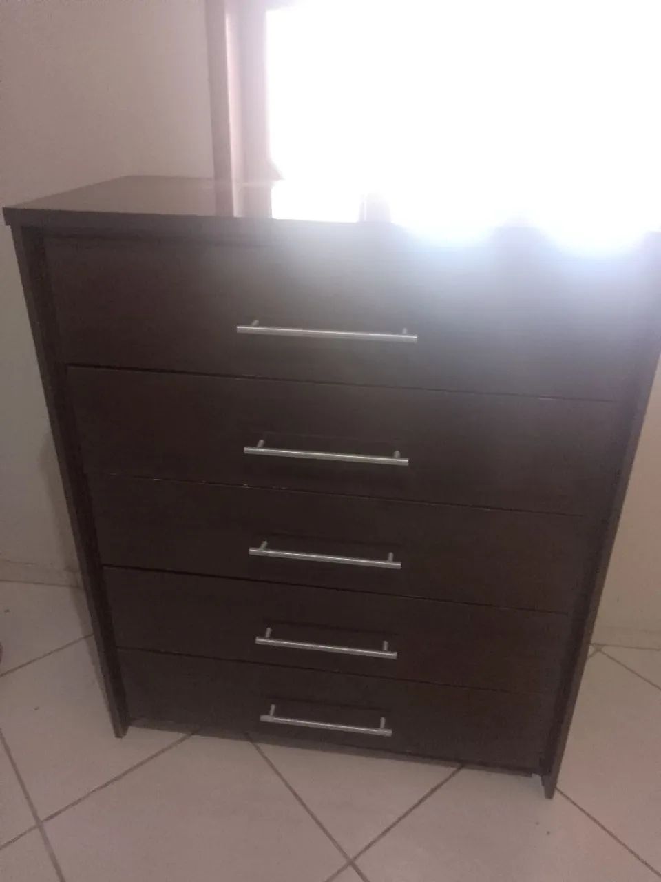 Cômoda 5 Gavetas 