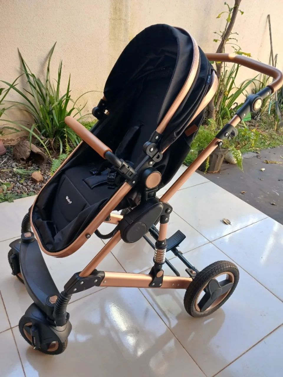Carrinho de Bebê- modelo Europeu Luxo - Foto 2