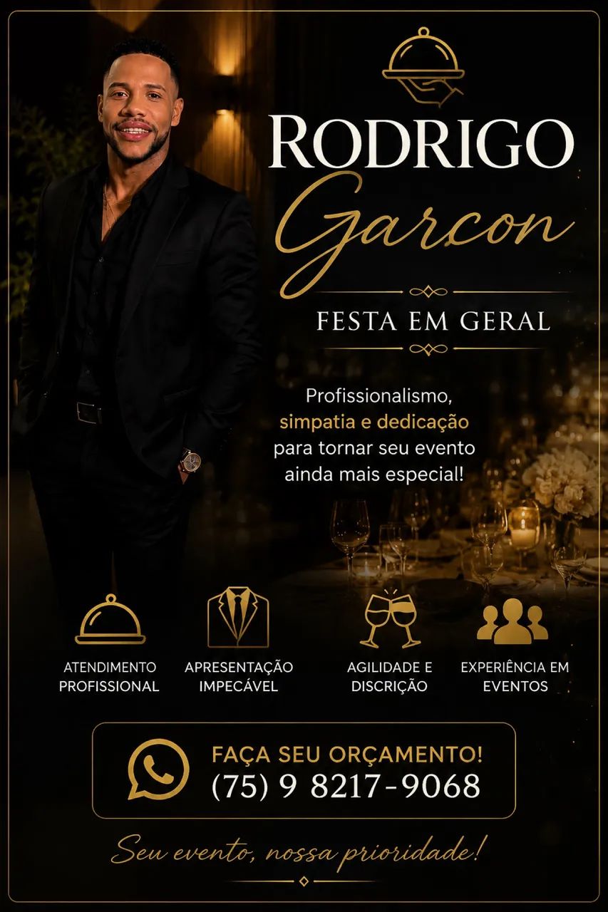 Garçom para eventos gerais  - Foto 2