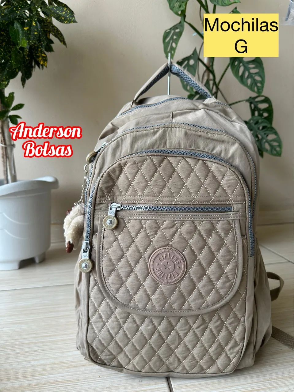 Mochilas kipling novas R$:100 com entrega wattszap: * - Foto 5