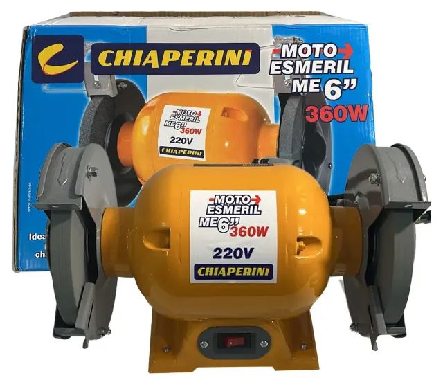 Moto Esmeril Me 6 Polegadas 360w 220v Chiaperini - Foto 2