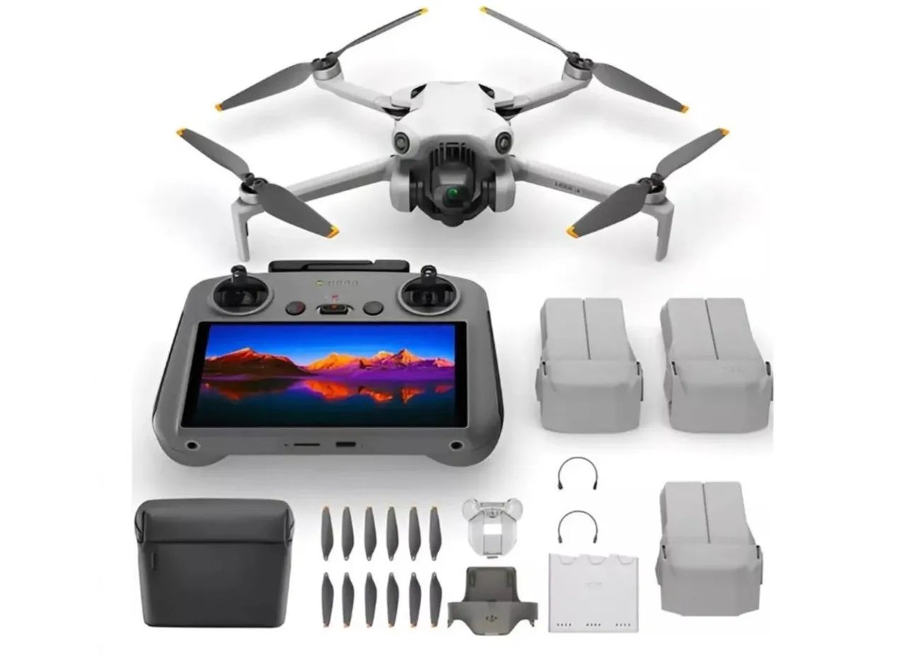 Drone DJI MINI 4 PRO combo fly more Plus baterias de 45 min controle de tela (LACRADO) - Foto 2