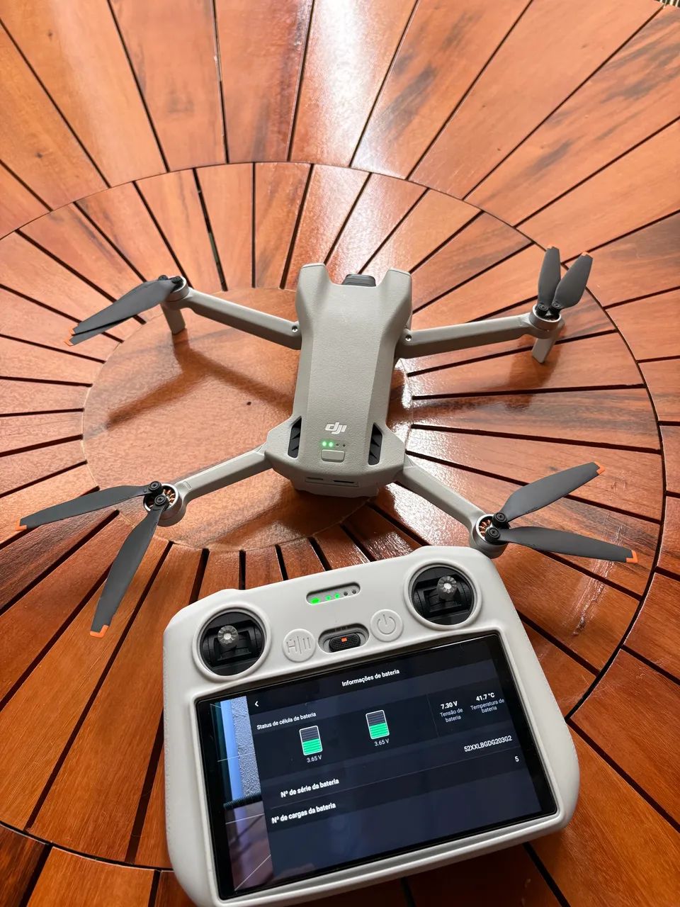 Promoção! Drone Dji mini 3 com controle tela e kit fly more