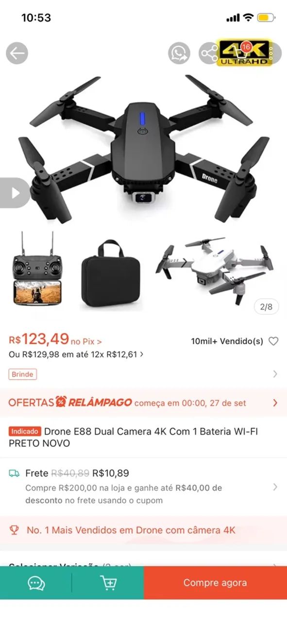 Drone e88 - Foto 5