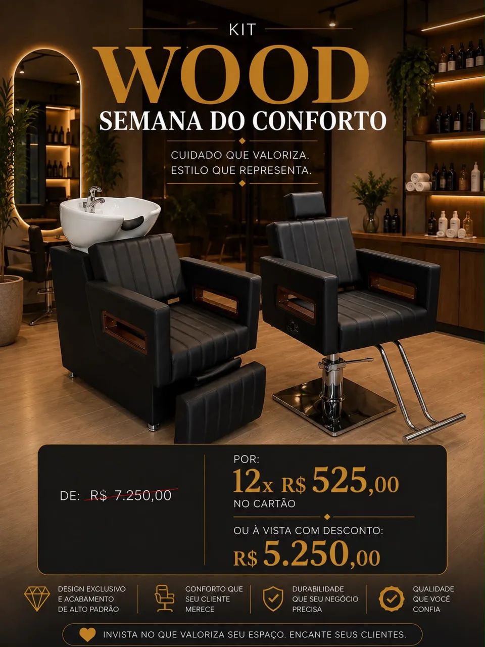 MÓVEIS PARA SALÃO  - Foto 3