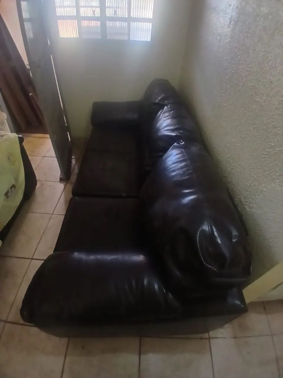 conjunto de sofá de couro - Foto 4