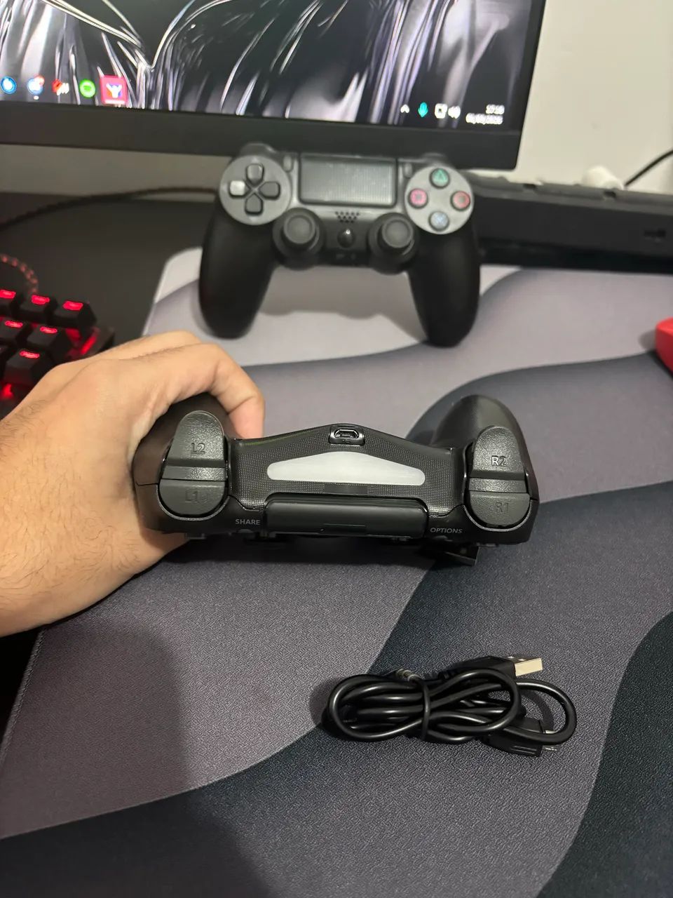 2 CONTROLES WIRELESS PS3/PS4/PC/CELULAR - Foto 3