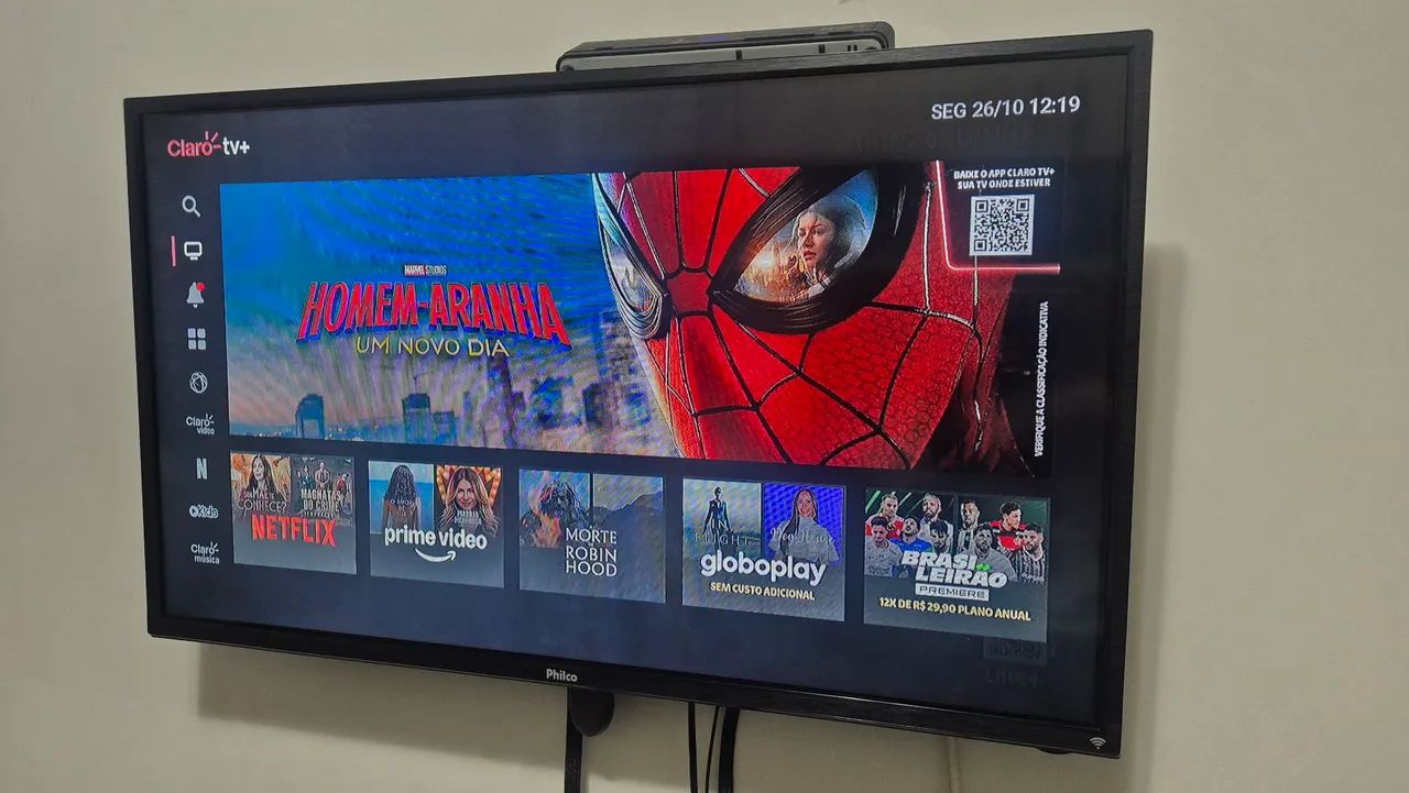 TV phico 32 polegadas função smart 
