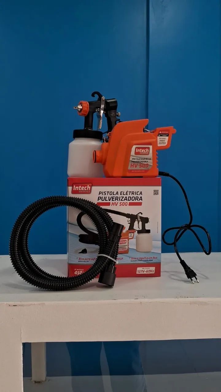 Pistola Elétrica de Pintura Pulverizadora Profissional Alta Potência - Foto 2