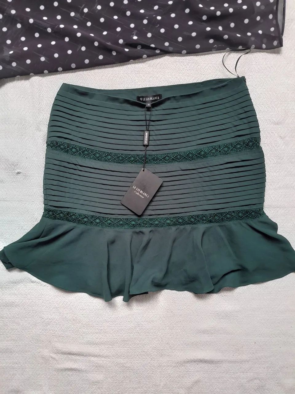 Saia plissada-LE LIS BLANC - Foto 3
