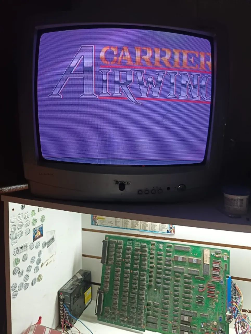 Placa Fliperama Jamma Carrier Air Wing Capcom