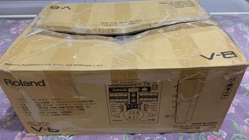 EDITOR DE VÍDEO, MIXER V-8 CANAIS DA ROLAND JAPONESA - Foto 4