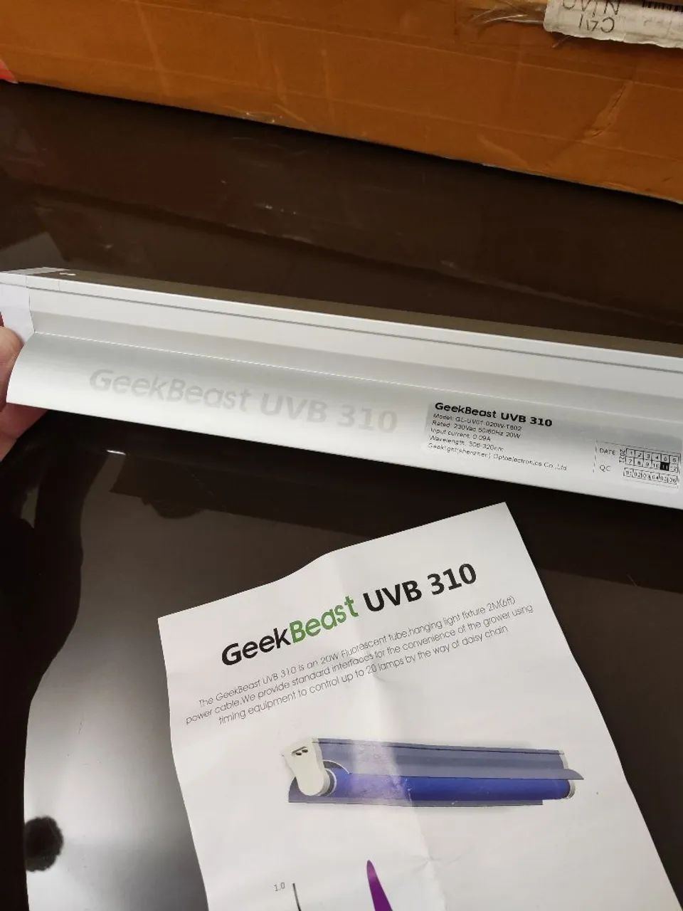 Lâmpada GeekBeast UVB 310  - Foto 3