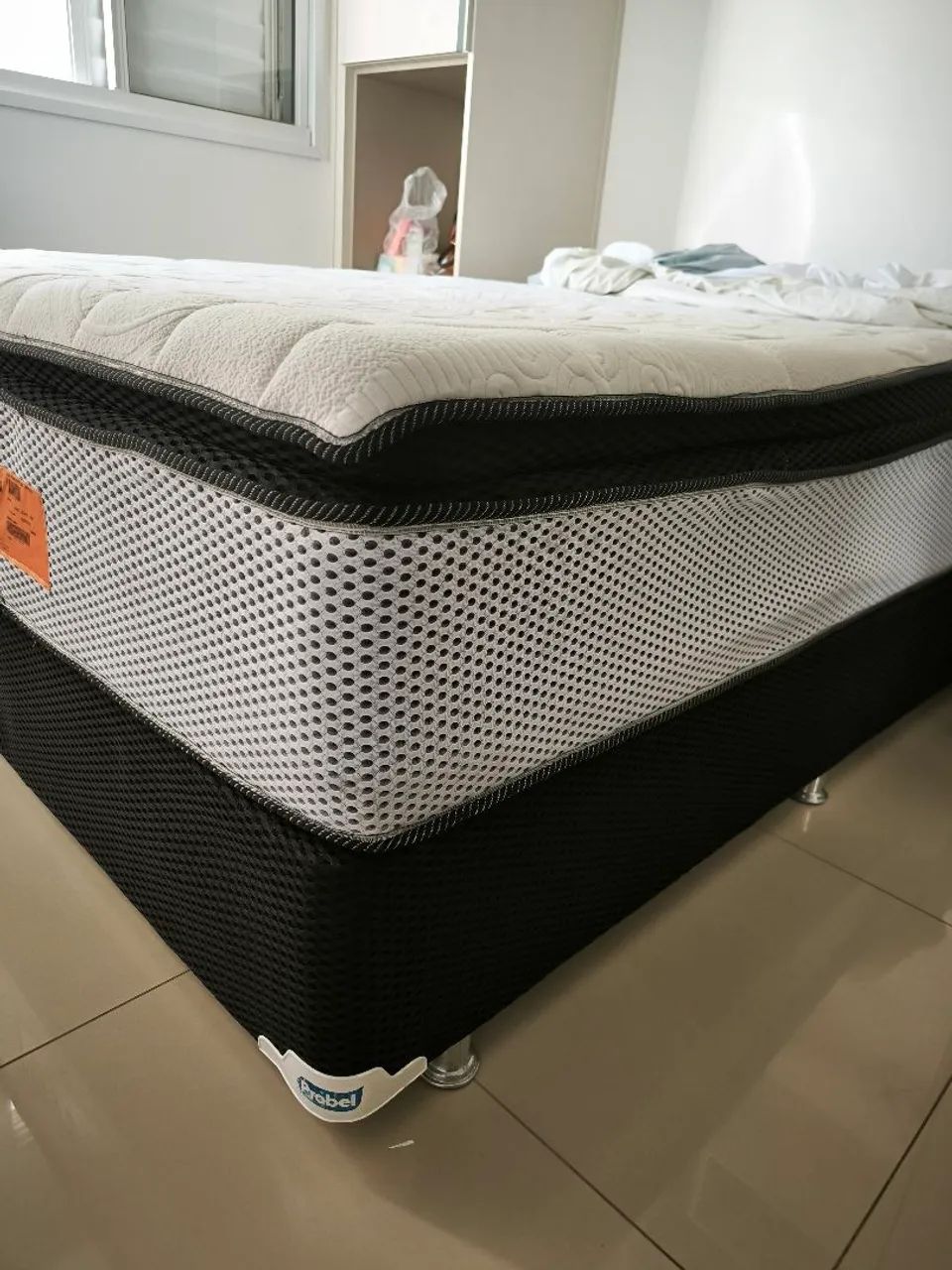 CAMA BOX PROBEL M POCKET ONIX - Foto 4