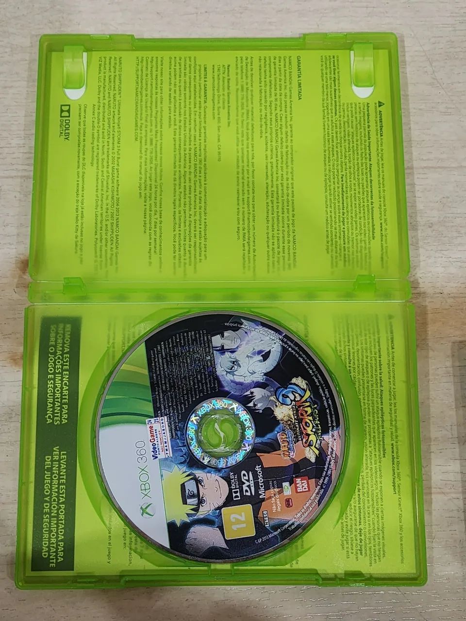 Kit Naruto Storm 3 Fullburst,Generations e Revolution de xbox 360 - Foto 2