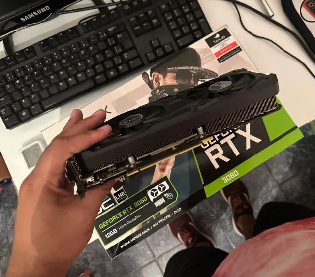 Placa de vídeo GeForce RTX Galax 3060 12GB - Foto 2