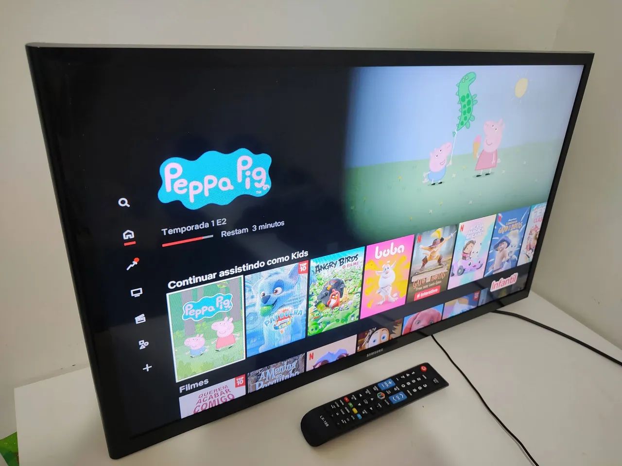 SMARTV SAMSUNG 32 POLEGADAS ACEITO CARTÃO ATÉ 12X  - Foto 3
