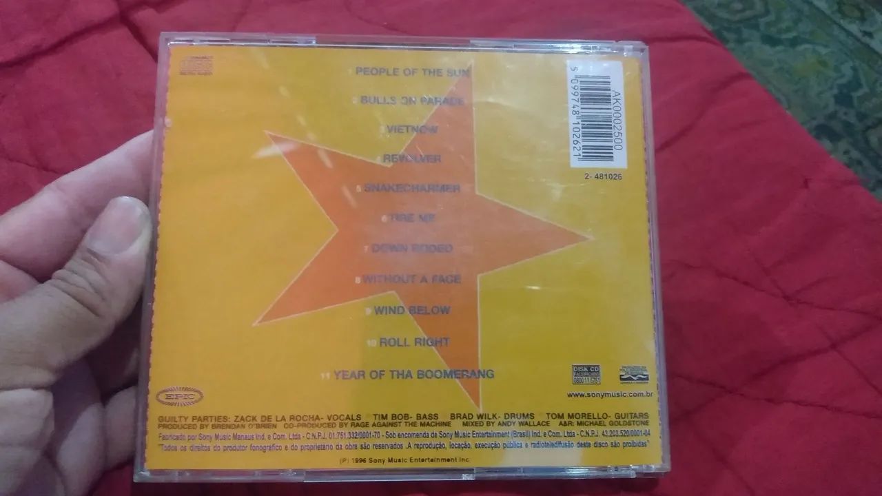 CD original rage agest machine.  - Foto 2