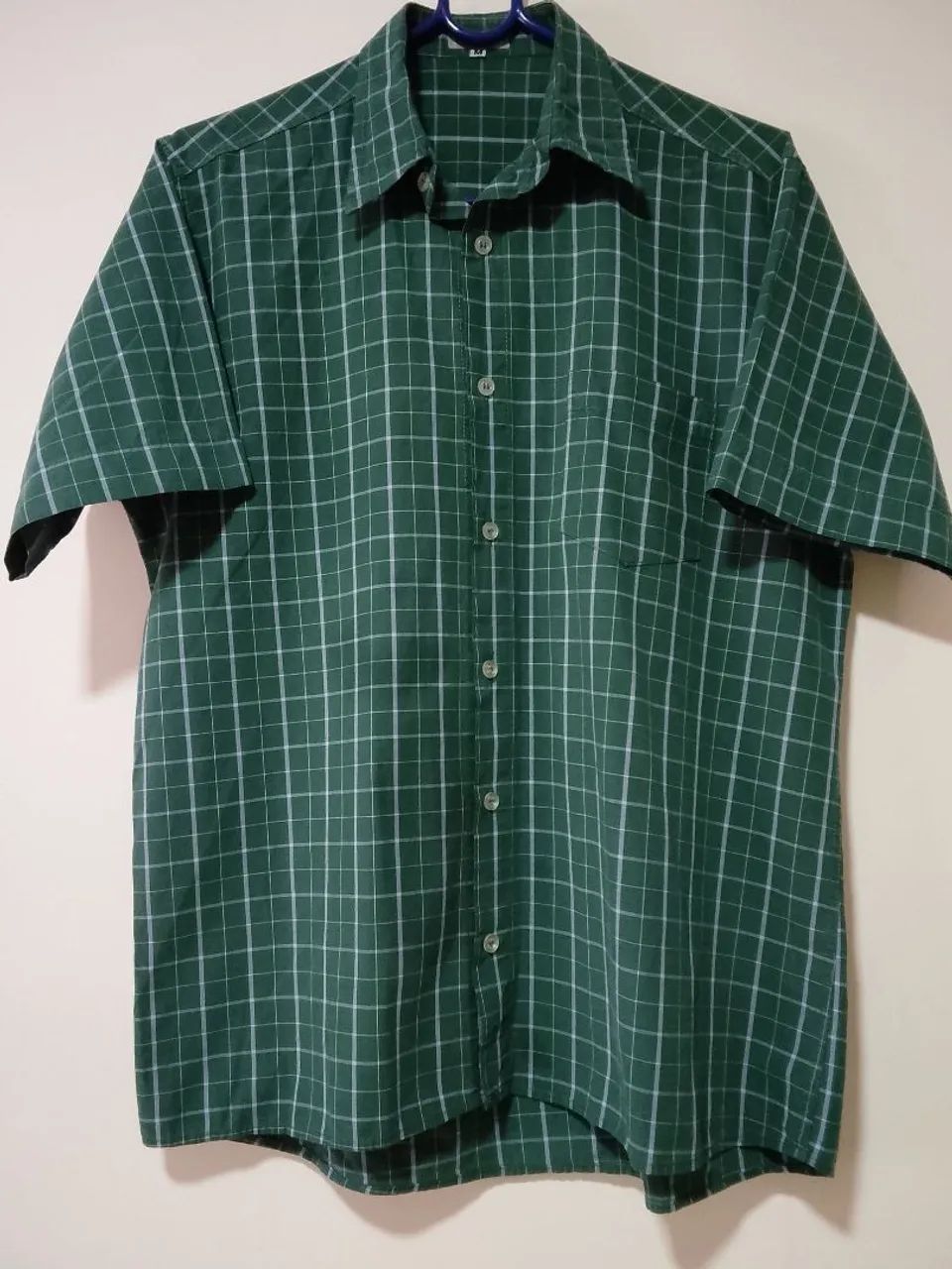 3 camisas de tecido e botão. - Foto 2
