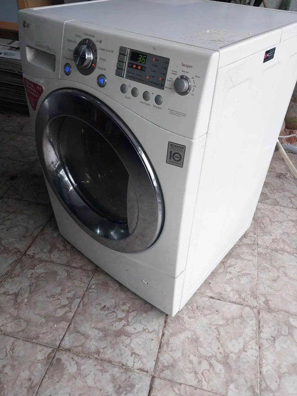 Lava e seca lg voltagem  220v  - Foto 5