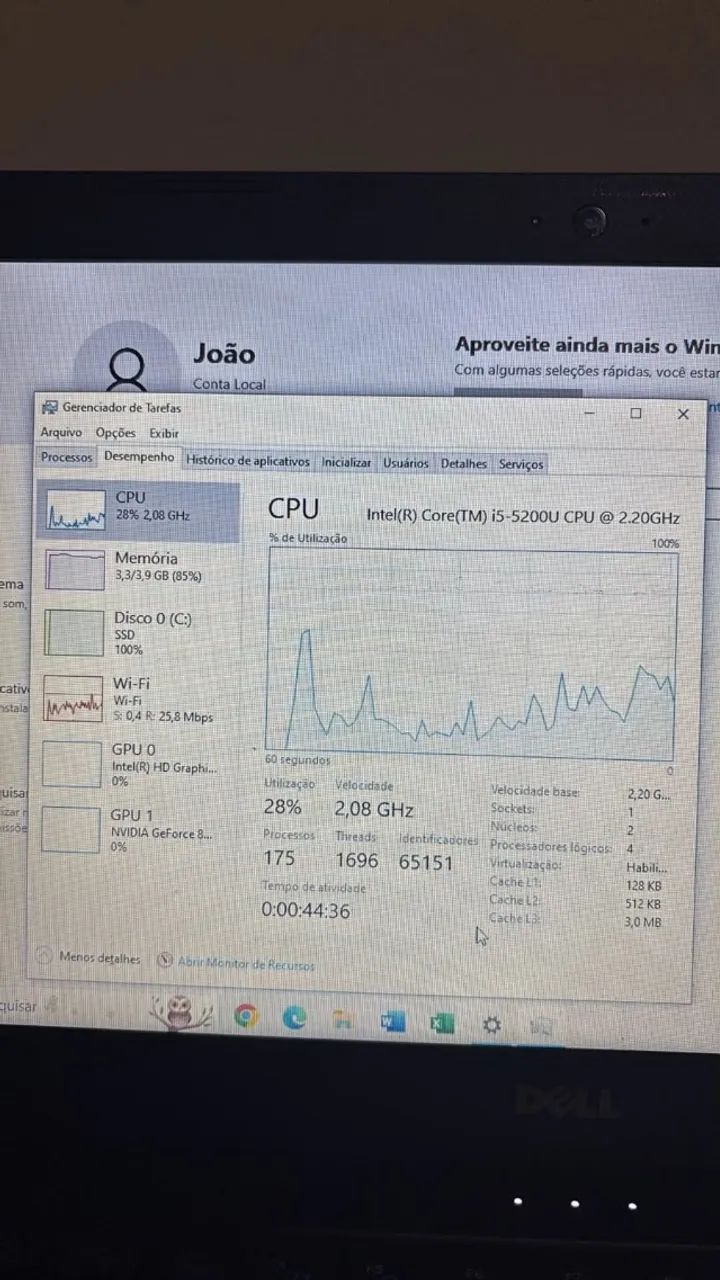 Notebook Dell Vostro 14 i5 5ª Geração | SSD | GeForce 830M - Foto 5