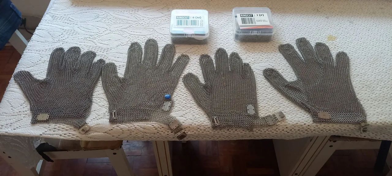 Luvas de Malha de Aço  - Foto 2
