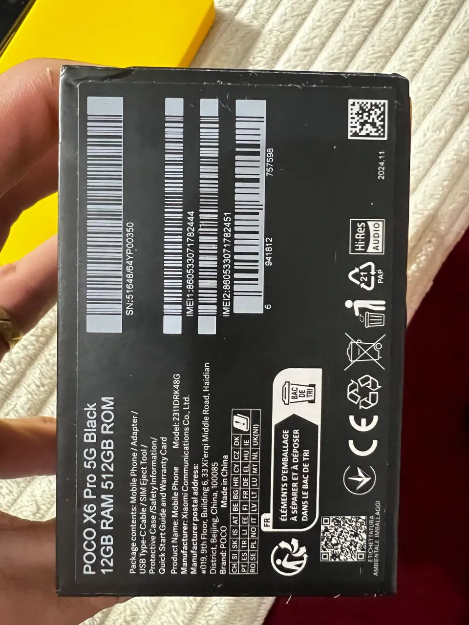 Poco x6 pro 5g black 12 de RAM 512 GB - Foto 2