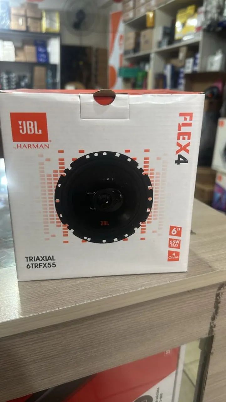 alto falante JBL flex4  6 polegadas e 5 polegadas 