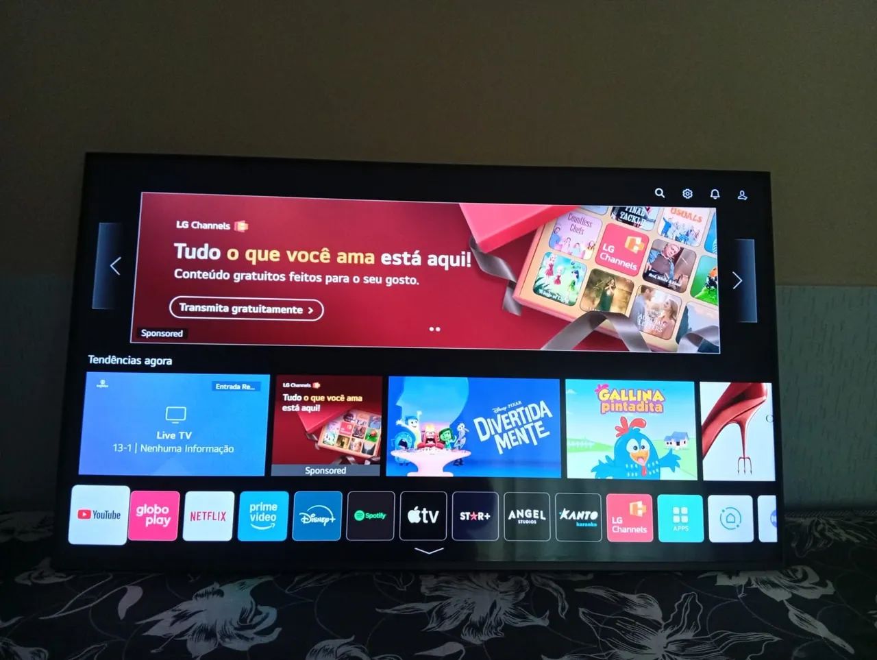 Smart tv LG 4k 60 Polegadas compatível com Alexa bluetooth comando de voz e jogos  - Foto 4