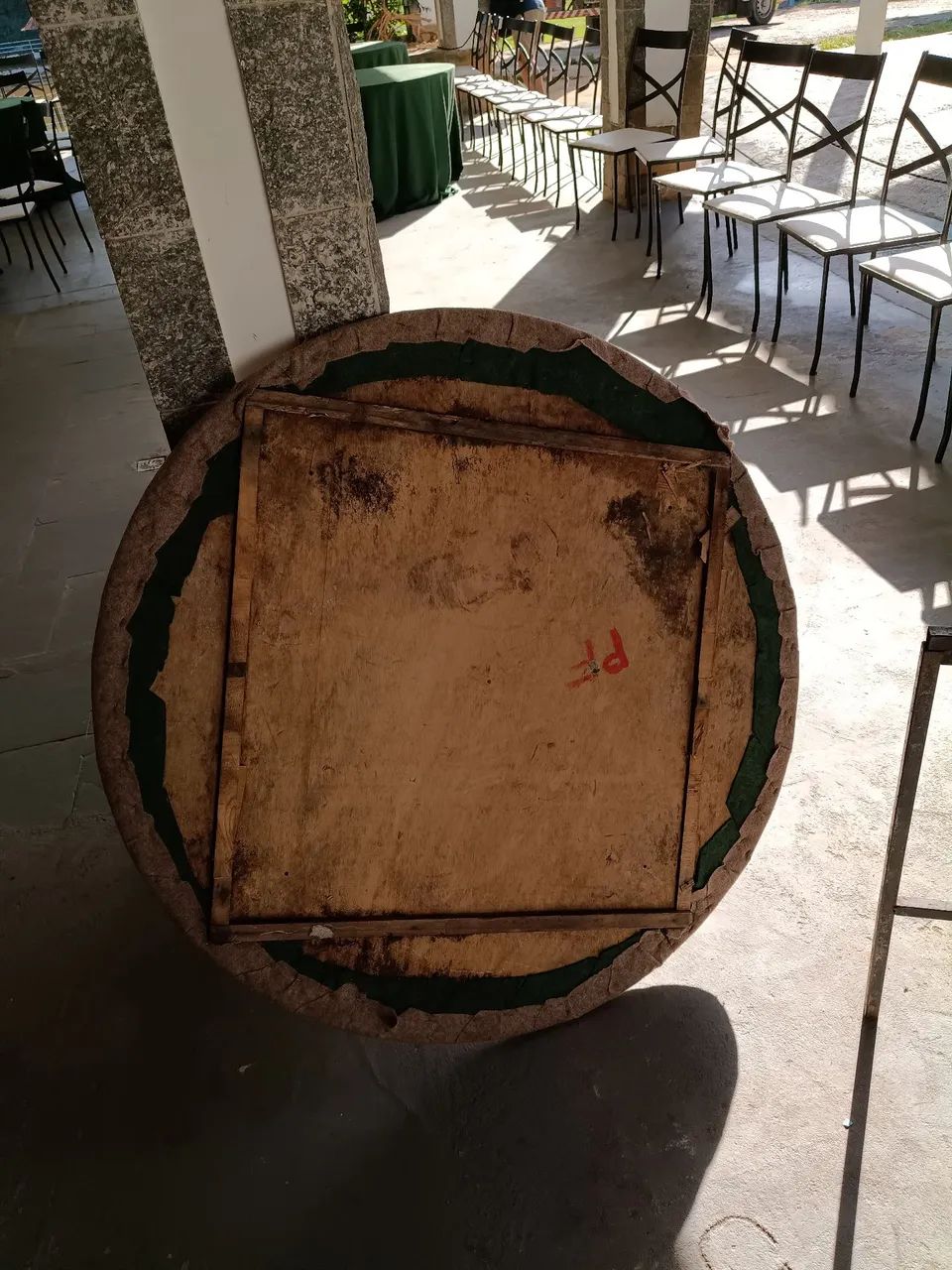 Mesa para buffet - tampo + cavalete - Foto 2