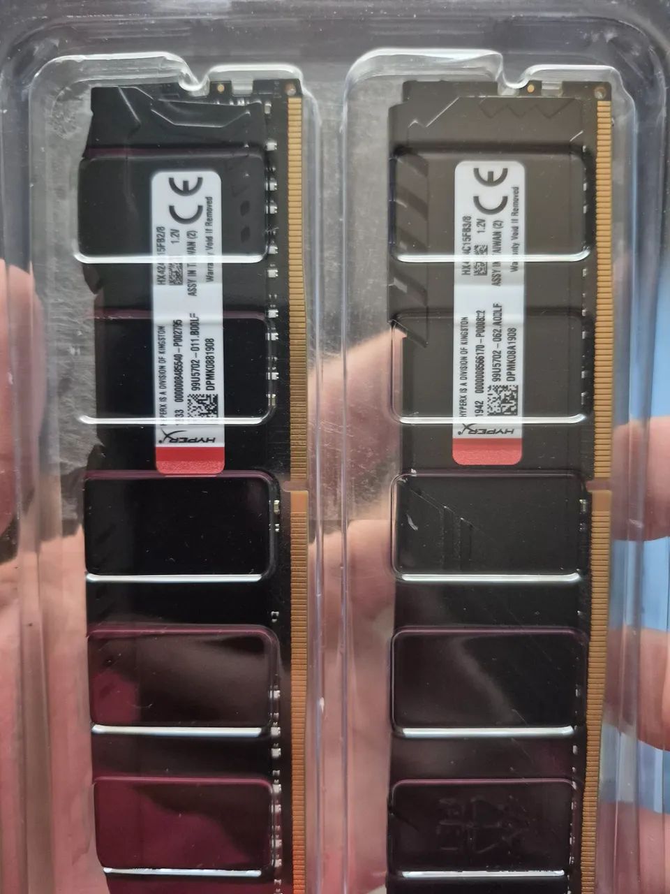 Memória RAM HyperX 2x8gb ddr4 2400mhz - Foto 2